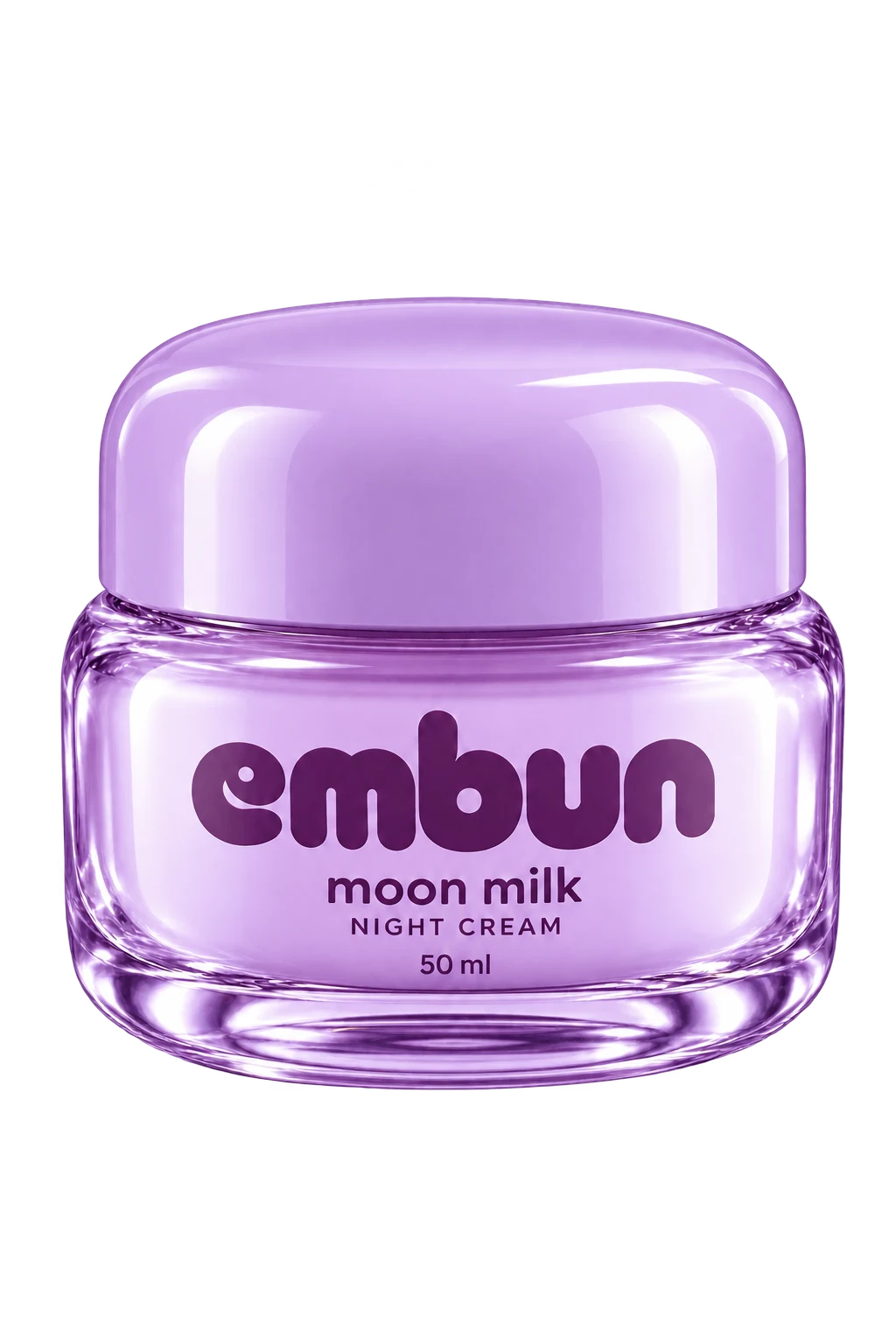 Purple Embun Moon milk packaging